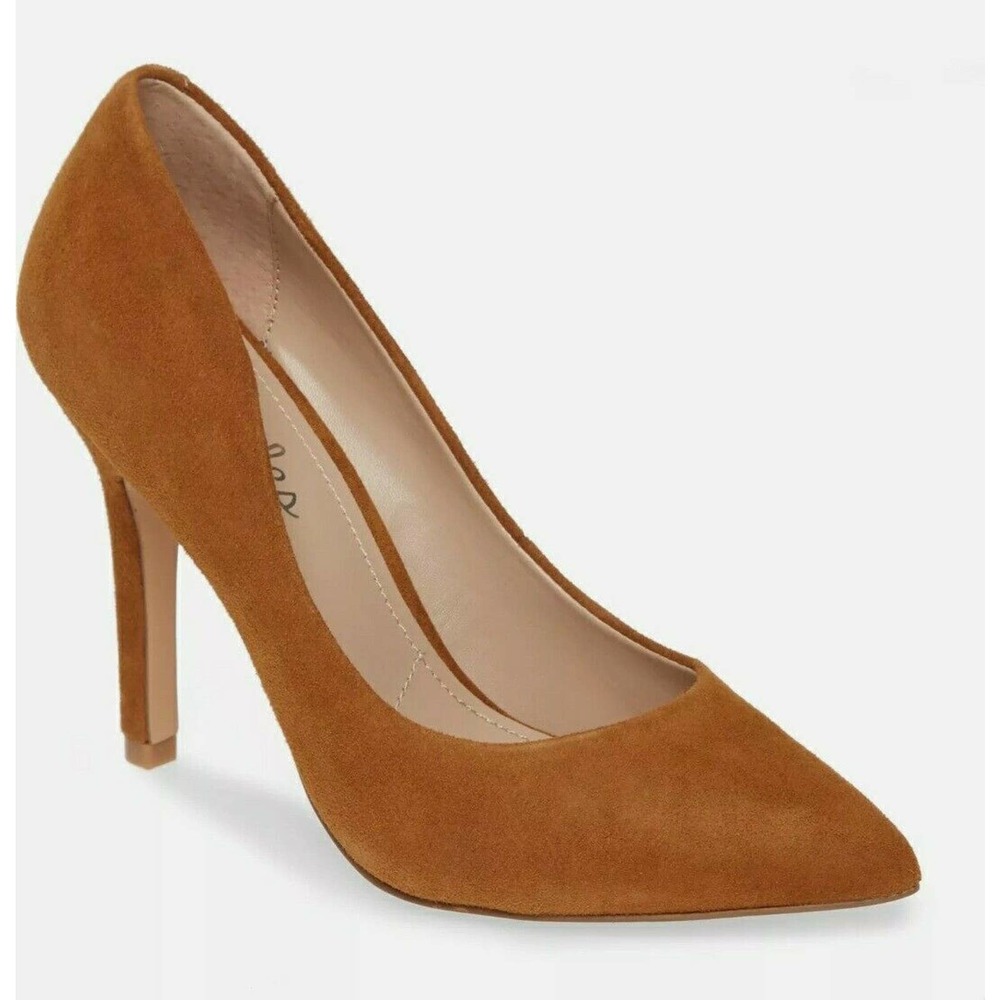 Charles David Maxx Amber Suede Pointy Toe Stiletto
